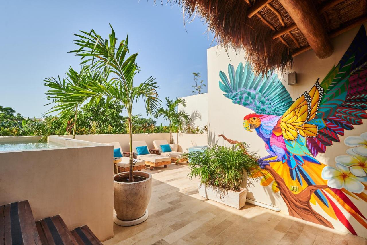 Spacious & Comfy Penthouse Oasis With Plunge Pool Тулум Екстер'єр фото