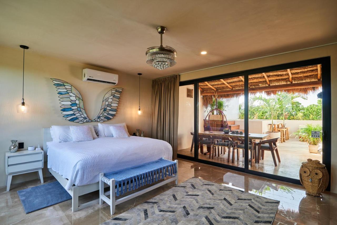 Spacious & Comfy Penthouse Oasis With Plunge Pool Тулум Екстер'єр фото