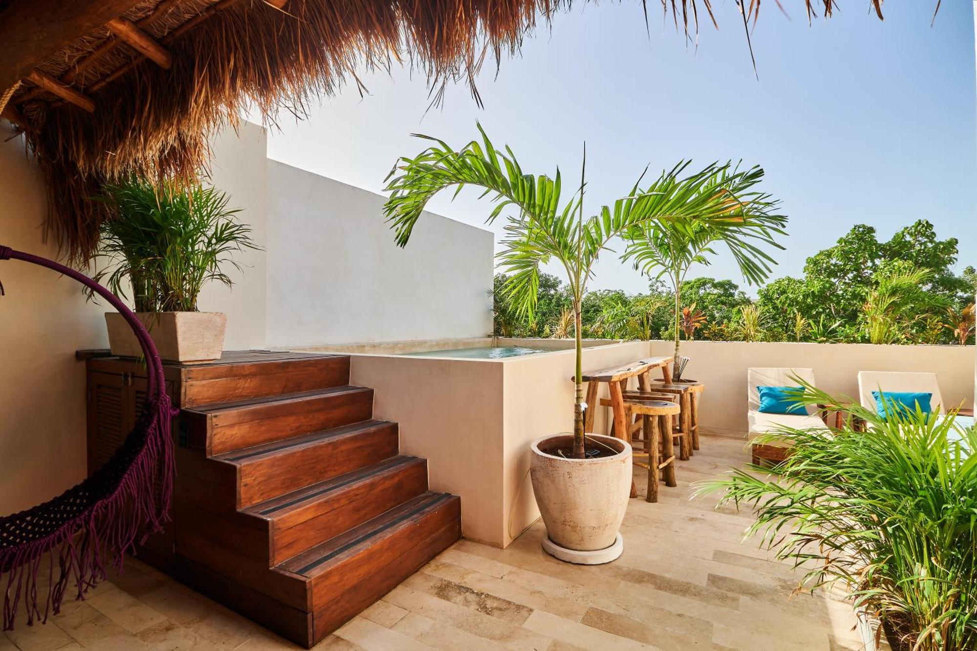 Spacious & Comfy Penthouse Oasis With Plunge Pool Тулум Екстер'єр фото